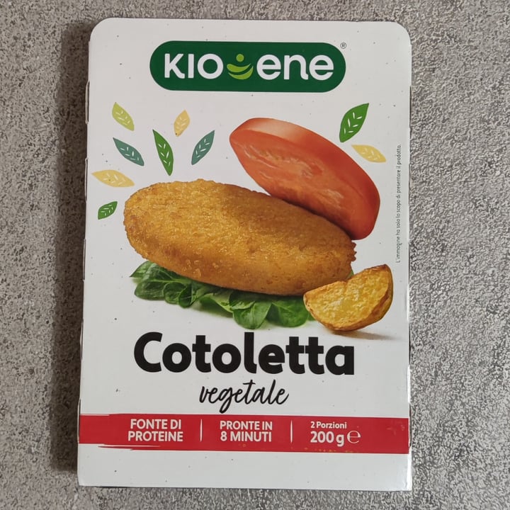 photo of Kioene Cotoletta vegetale shared by @vale2781 on  23 Apr 2022 - review