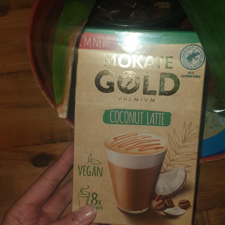 review photo of Mokate Gold Coconut latte shared by @elanareneekotze on 16 Mar 2022 - review