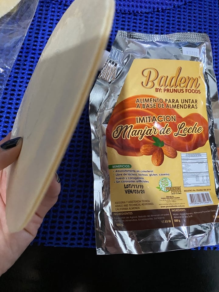 photo of Prunus foods Badem Imitación Manjar De Leche shared by @marilynsan on  26 Dec 2019 - review