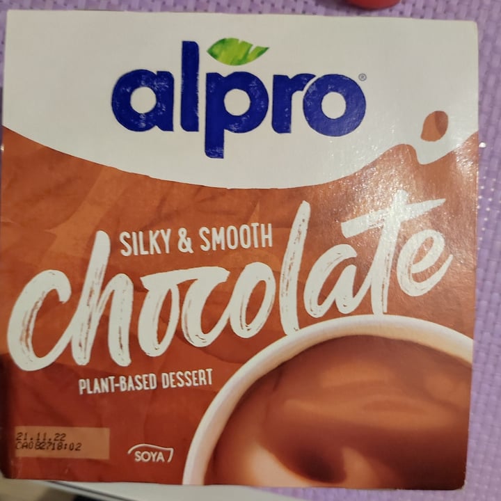 photo of Alpro Devilishly Dark Chocolate Plant-based Dessert shared by @brontilloveg on  29 Apr 2022 - review