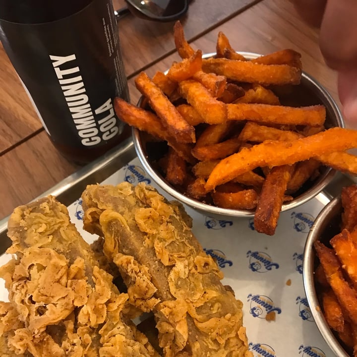 photo of Jimmy's street food Paris sweet potato fries shared by @mallory17 on  15 Aug 2022 - review