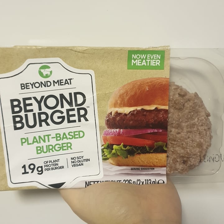 photo of Beyond Meat Beyond Burger Plant-Based Burger 19g shared by @typicalme on  14 Nov 2020 - review