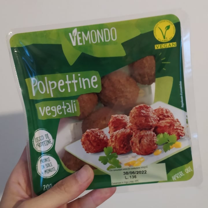 photo of Vemondo Polpette Vegane shared by @sallyhu on  12 Jun 2022 - review