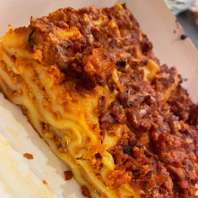 Photo of the dish “Lasagna con ragù di soia”