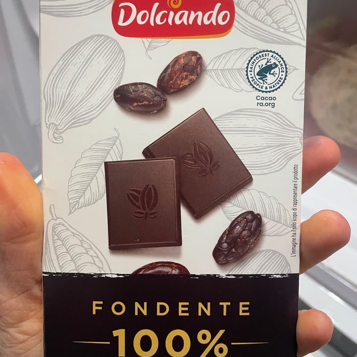 photo of Dolciando Fondente 100% cacao shared by @silviapo on  24 Mar 2022 - review