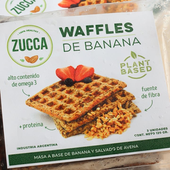 photo of Zucca Waffles De Banana shared by @madamlestrange on  10 Apr 2022 - review