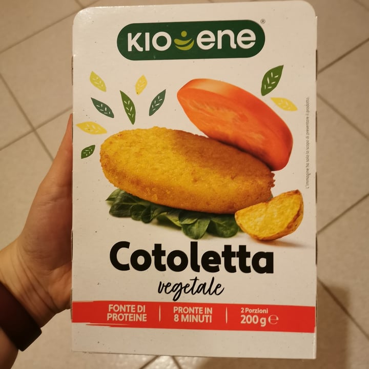 photo of Kioene Cotoletta vegetale shared by @alessiagiorgini on  31 Mar 2022 - review