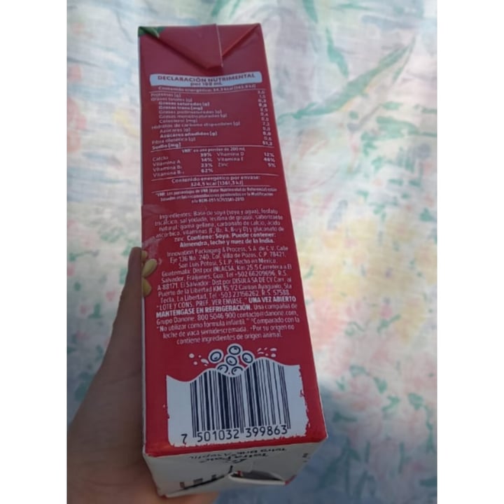 photo of Silk Soya Sin Azúcar 50% Más Calcio  shared by @lolve on  28 Feb 2021 - review