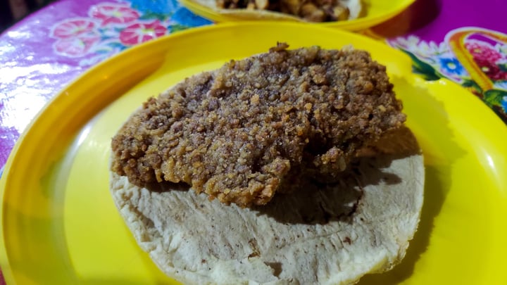 photo of Vegetal Breaded Mushroom Taco shared by @veganexpression on  13 Jul 2020 - review