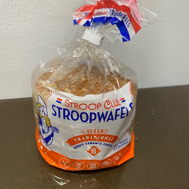 photo of Stroop Club Vegan Stroopwafel shared by @mariannaking on  06 Jan 2021 - review