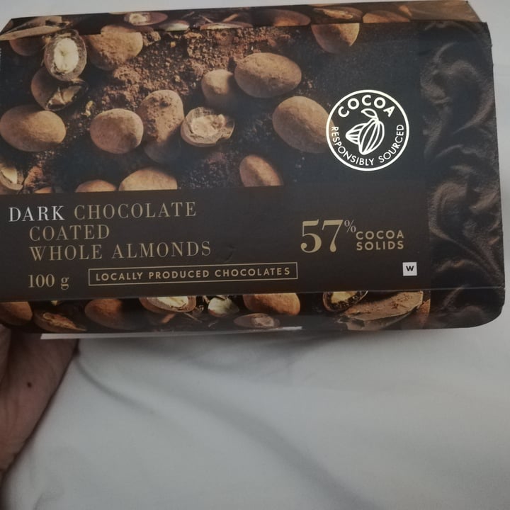 photo of Woolworths Food Dark Chocolate Coated Whole Almonds shared by @natasha1912 on  05 Apr 2021 - review