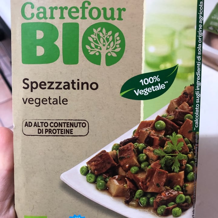 photo of Carrefour Bio Spezzatino vegetale shared by @123ale on  16 Oct 2022 - review