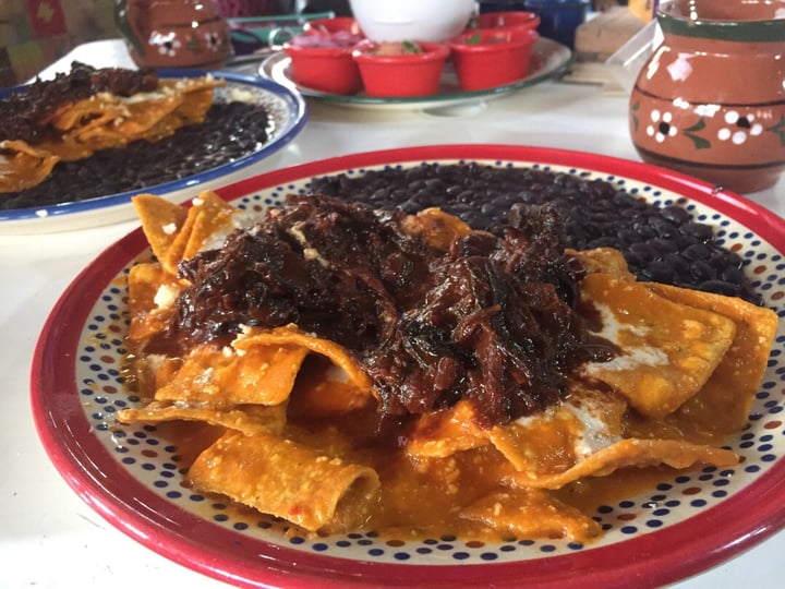 photo of Frida Chilaquiles Chilaquiles Veganos shared by @comehierbas on  03 Feb 2020 - review