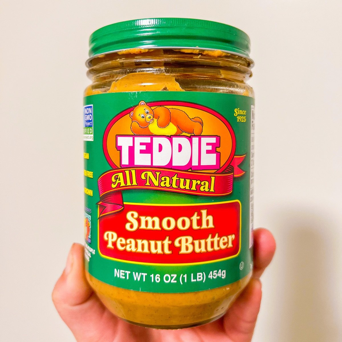 Natural Smooth Peanut Butter - Teddie Natural Peanut Butter