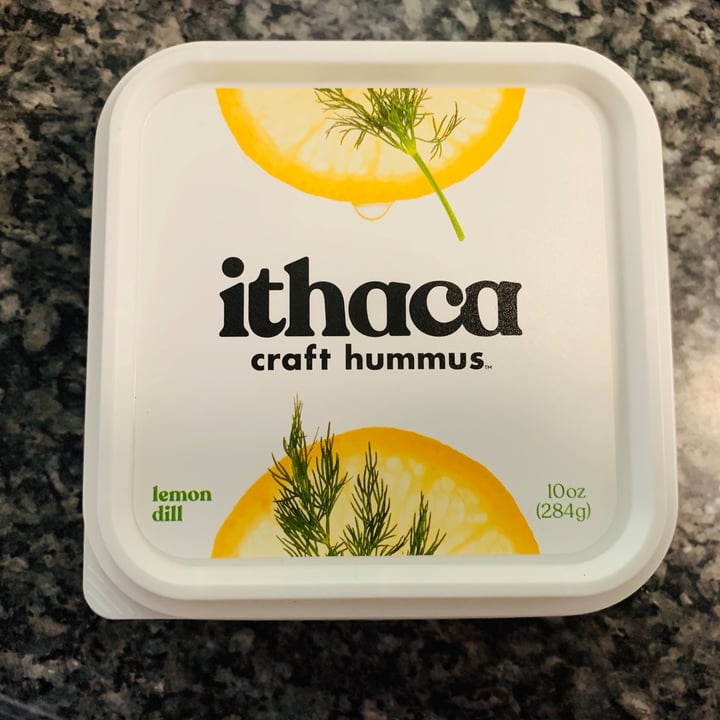 photo of Ithaca Cold-Crafted Lemon Dill Hummus shared by @allhess on  20 May 2020 - review