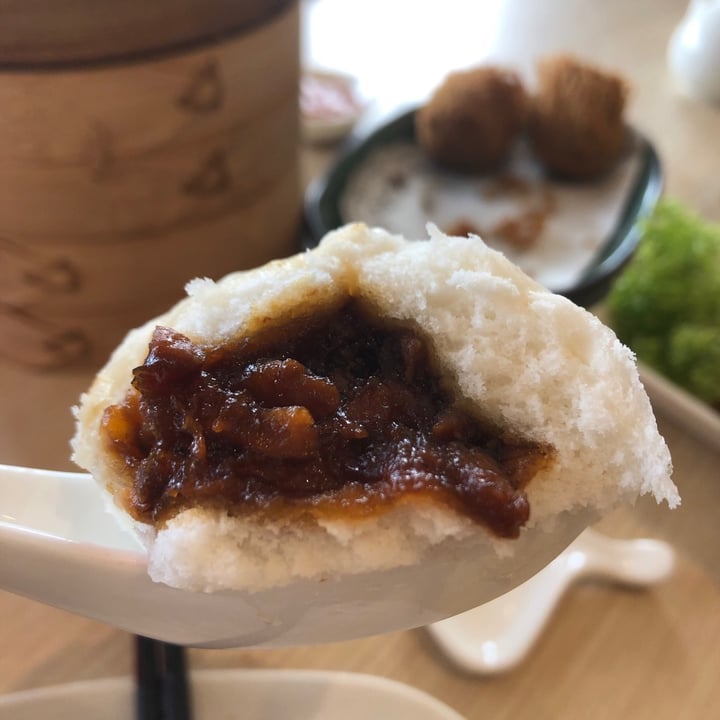 photo of Lotus Vegetarian Restaurant Veggie bbq soya-meat bun shared by @miriamy on  02 Feb 2021 - review