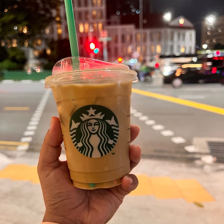 photo of Starbucks Almond ice latte shared by @astha91 on  16 Jan 2022 - review