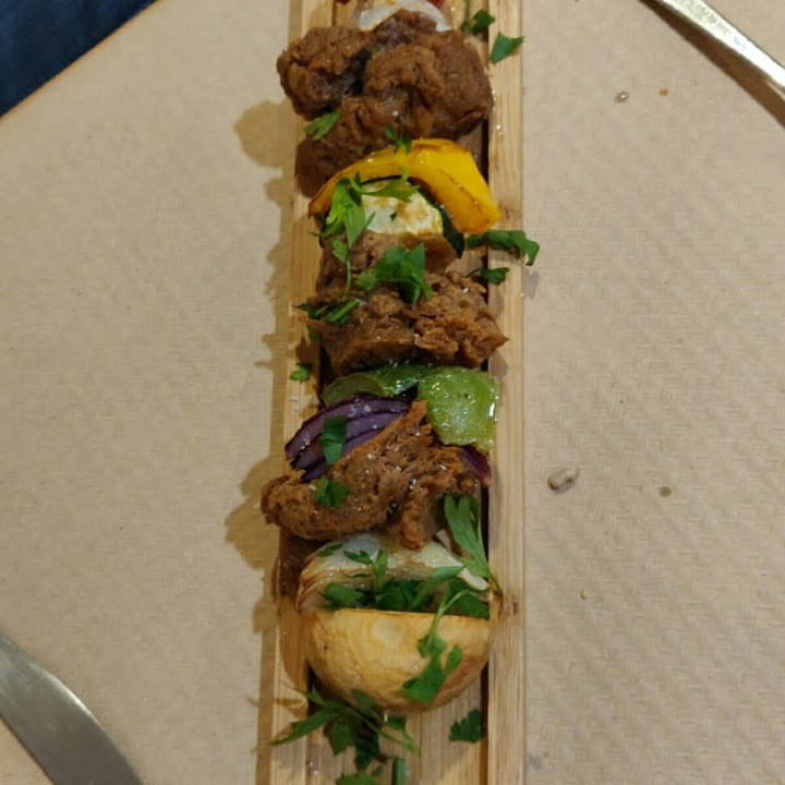 review photo of Bar "Beganbai" Brocheta de Saitan Con Verduras shared by @vidalvalmala on 26 Sep 2020 - review