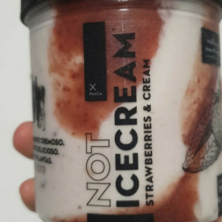 photo of NotCo Not Icecream Strawberries & Cream shared by @ilyabv on  26 Dec 2020 - review