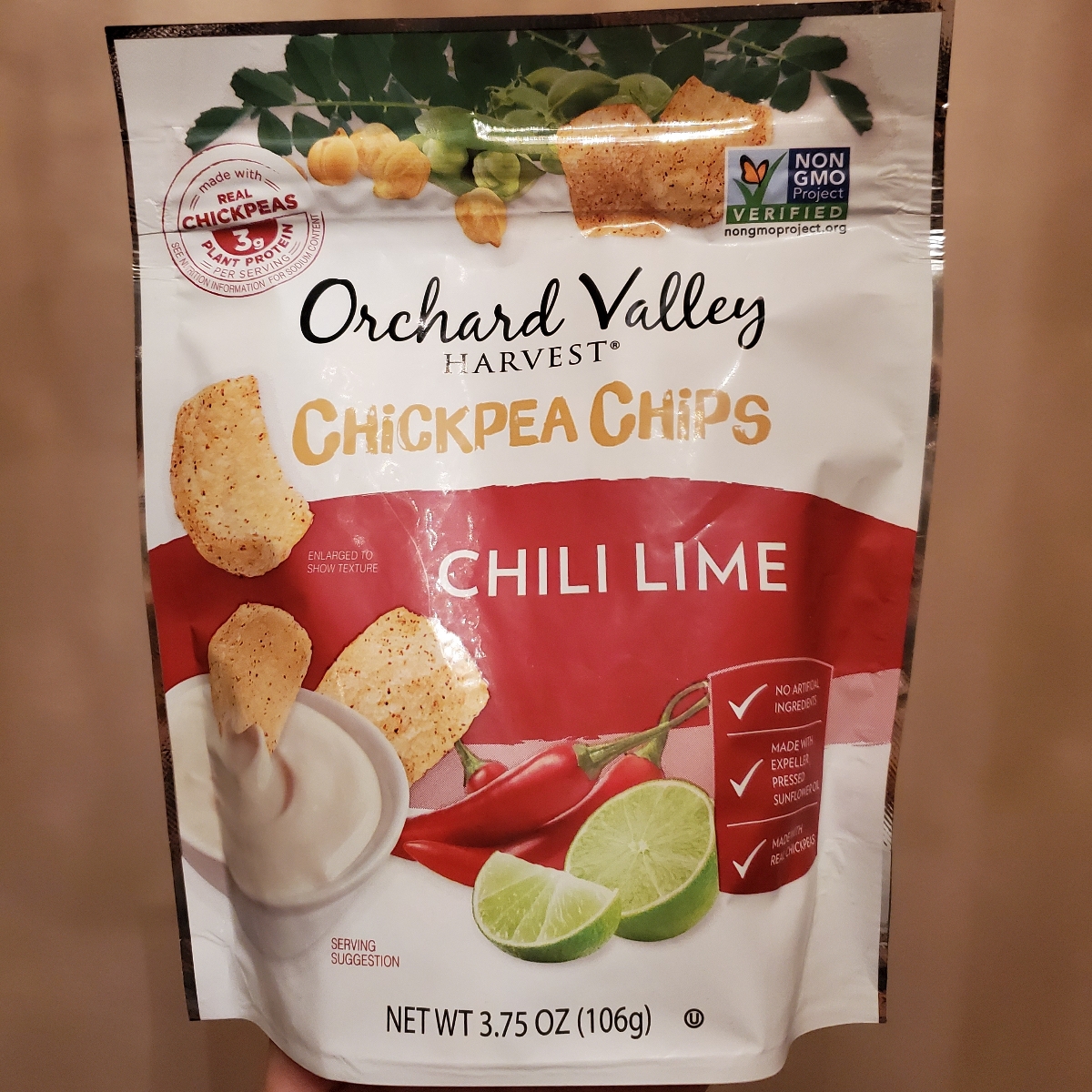 Orchard valley harvest Chickpea Chips Chili Lime Reviews abillion