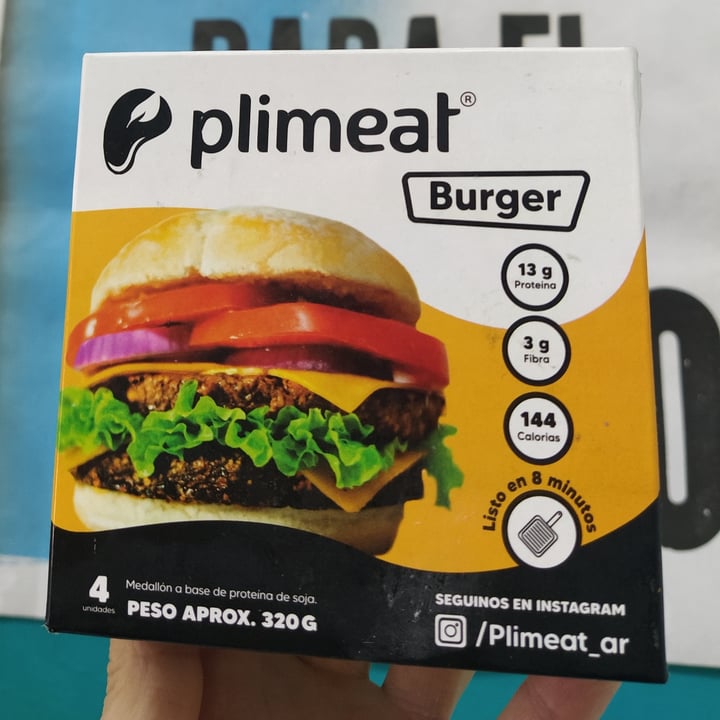 photo of Plimeat Plimeat Burger shared by @puntovegan on  01 Dec 2021 - review