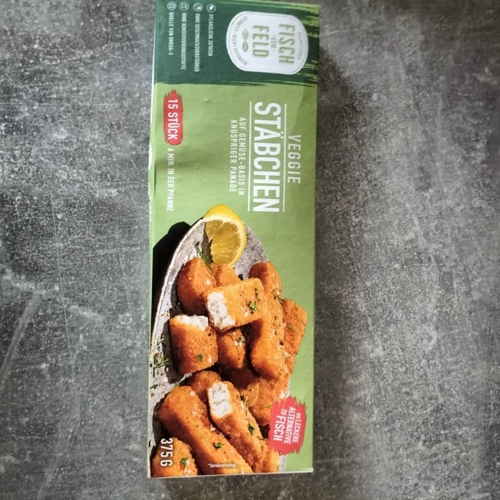 photo of Fisch vom Feld Veggie Stäbchen shared by @basilicoeprezzemolo on  23 Jun 2022 - review