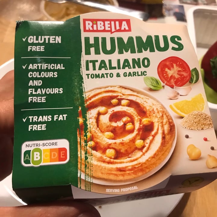photo of Ribella Hummus Italiano - Tomato & Garlic shared by @bbrunner85 on  16 Sep 2021 - review