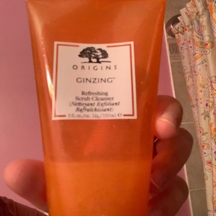 review photo of Origins Refreshing scrub cleanser shared by @addie623 on 18 Aug 2021 - review