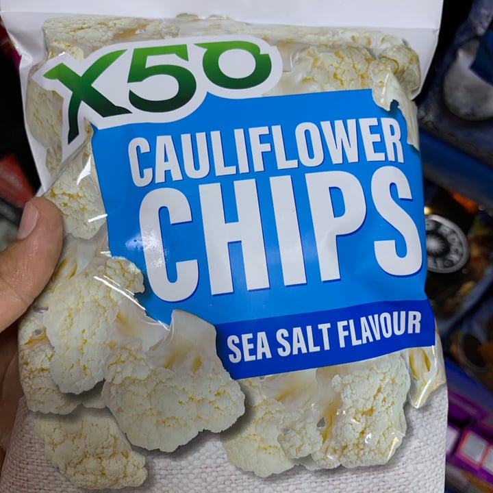 photo of X50 X50 Cauliflower Chips shared by @paolarux on  09 Mar 2021 - review