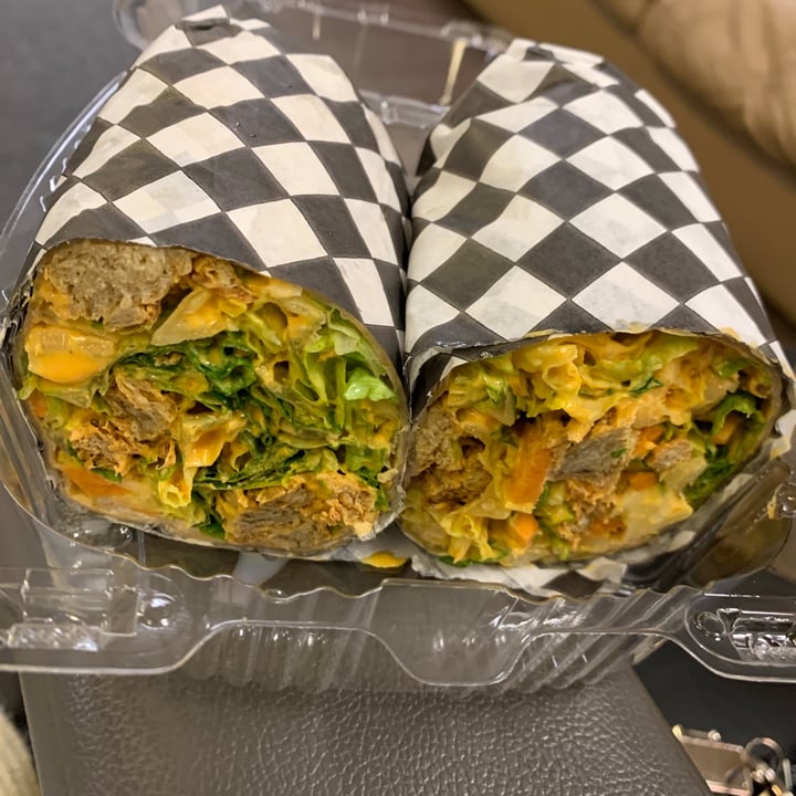 photo of MATHILDA'S - Plant-based eating at its best Buffalo Chic'n Wrap shared by @deathoverdecaf on  25 Feb 2021 - review