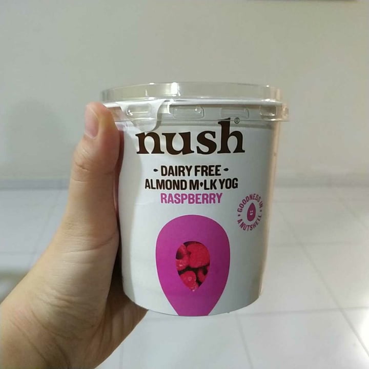 review photo of Nush Almond Milk Yog Raspberry shared by @avosourdough on 09 Apr 2020 - review