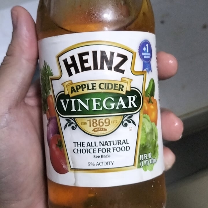 photo of Heinz Apple Cider Vinegar shared by @veganhubby on  25 Mar 2022 - review