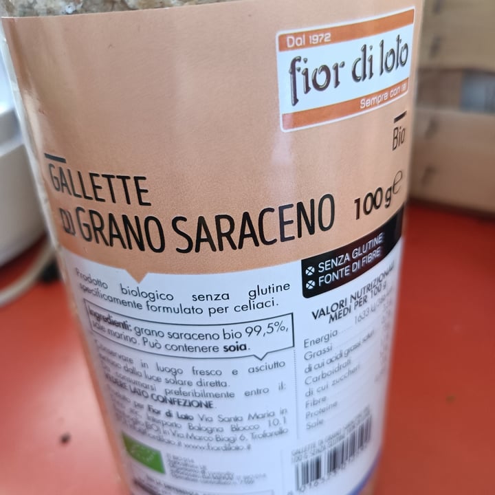 review photo of Fior di Loto Gallette di grano saraceno shared by @saraveg75 on 02 Mar 2022 - review