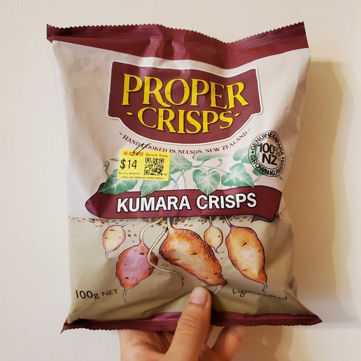 photo of Proper Crisps Kumara Crisps shared by @moosewong on  02 May 2022 - review