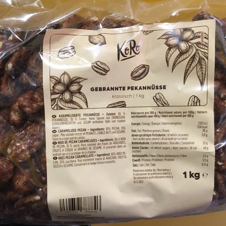 review photo of Koro Noci Pecan Tostate E Zuccherate shared by @margherita98 on 02 Dec 2021 - review