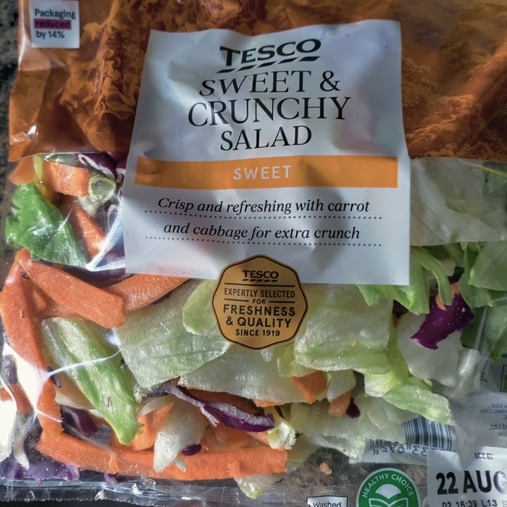 photo of Tesco sweet and crunchy Salad shared by @magzape on  23 Aug 2022 - review