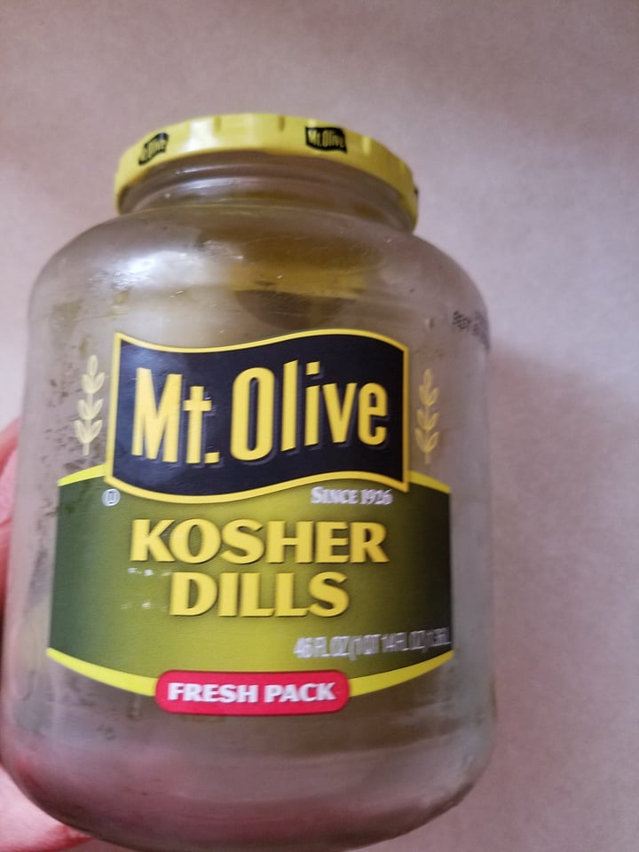 photo of Mt. Olive Kosher Dills shared by @missilsa on  24 Dec 2019 - review