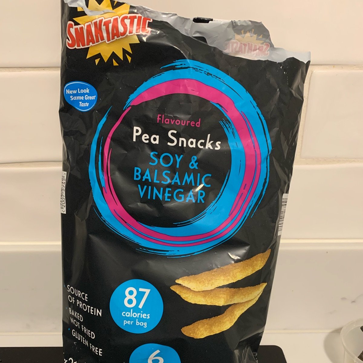 Snaktastic Soy & Balsamic Vinegar Pea Snacks Reviews abillion