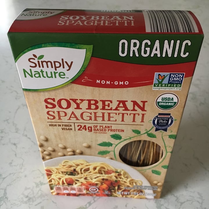 photo of ALDI Soy bean spaghetti shared by @plantasticvegan on  01 Jan 2021 - review