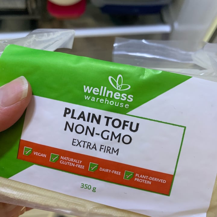 photo of Wellness Warehouse Plain tofu, Non GMO shared by @clairedupreez on  23 Oct 2021 - review