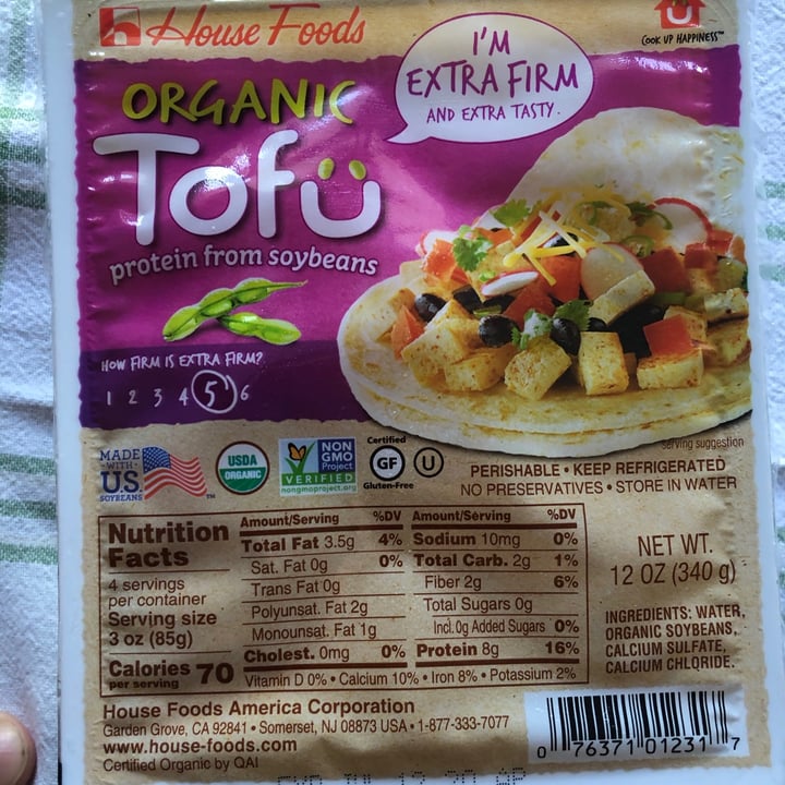 review photo of House Foods Organic Extra Firm Tofu shared by @migumillan01 on 31 May 2020 - review