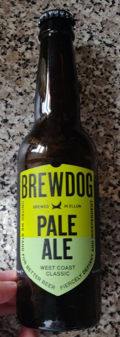 photo of Brewdog Pale Ale shared by @eamonn on  22 Mar 2020 - review