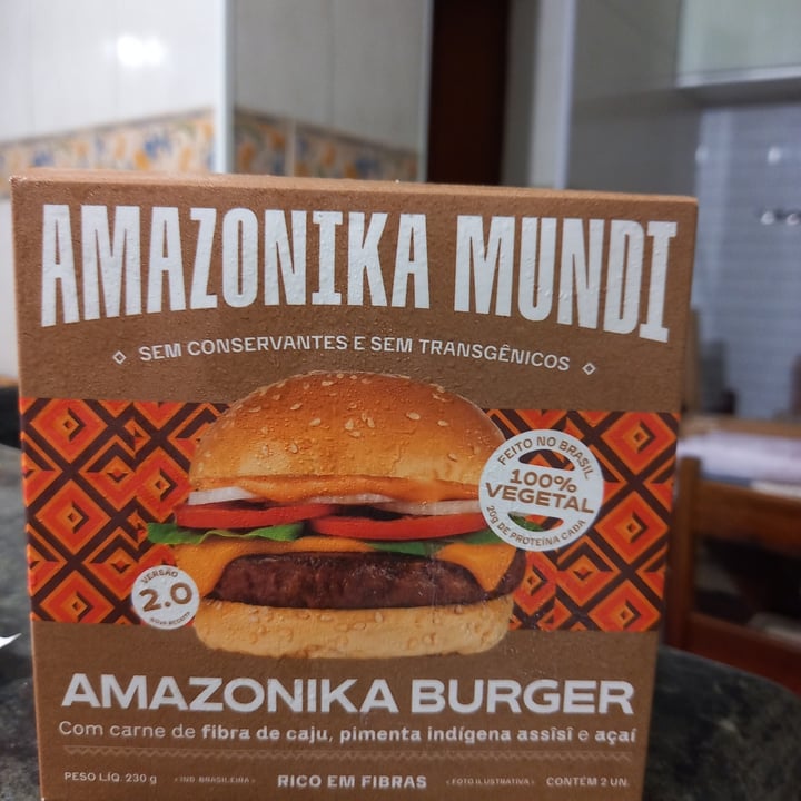 photo of Amazônica Mundi Falafel Burger Falafel Burger da Amazonica Mundi shared by @sidineibarreto1965 on  26 Jul 2022 - review