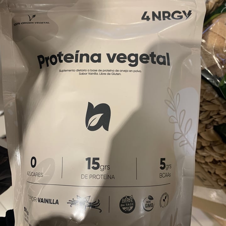 photo of 4nrgy Proteína vegetal shared by @kata2001 on  25 Jul 2021 - review