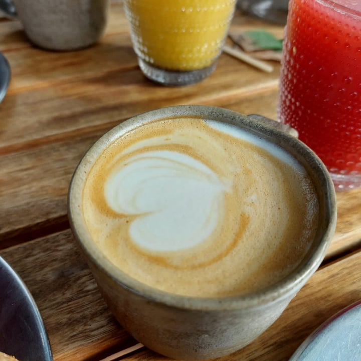 photo of CASA NUEZA Latte shared by @vegankity on  26 Nov 2021 - review