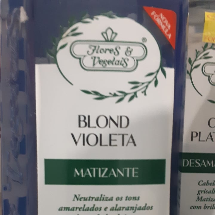 photo of Flores & Vegetais Shampoo Matizante shared by @josiquincas on  29 Apr 2022 - review
