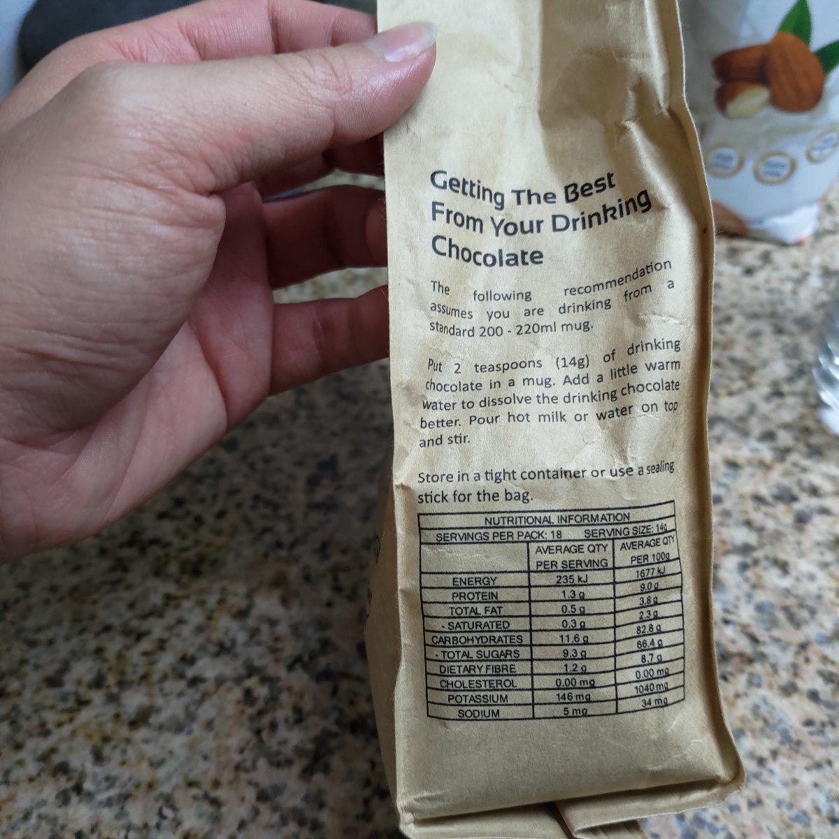 Organic Drinking Chocolate from Inca Fe - Vegan Product Reviews ...