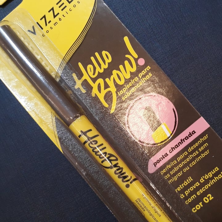 photo of Vizzela Cosméticos lapiseira para sobrancelhas shared by @ncristina on  31 May 2022 - review