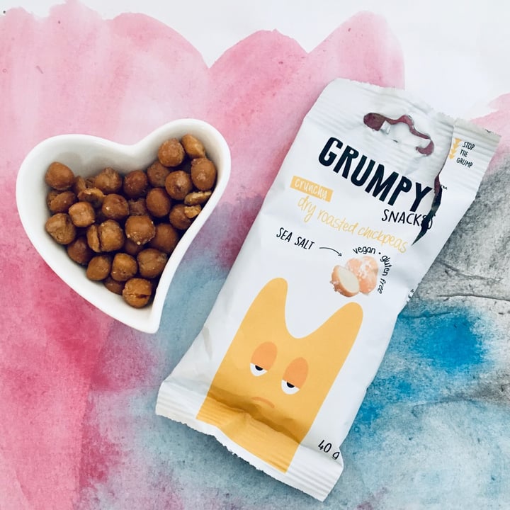photo of Grumpy Snacks Dry Roasted Chickpea - Sea Salt shared by @taz on  02 Feb 2021 - review