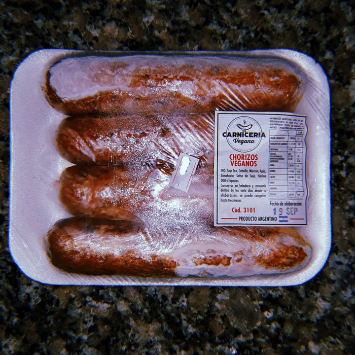 photo of Carnicería vegana Chorizos shared by @nanicuadern on  13 Oct 2020 - review